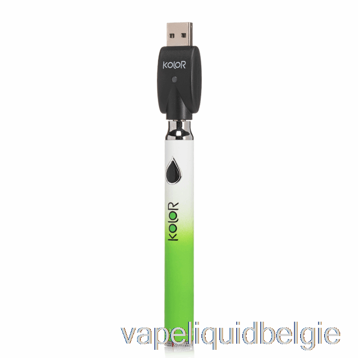 Vape België Leaf Buddi Kolor Twist Slim 650mah Batterij Groen